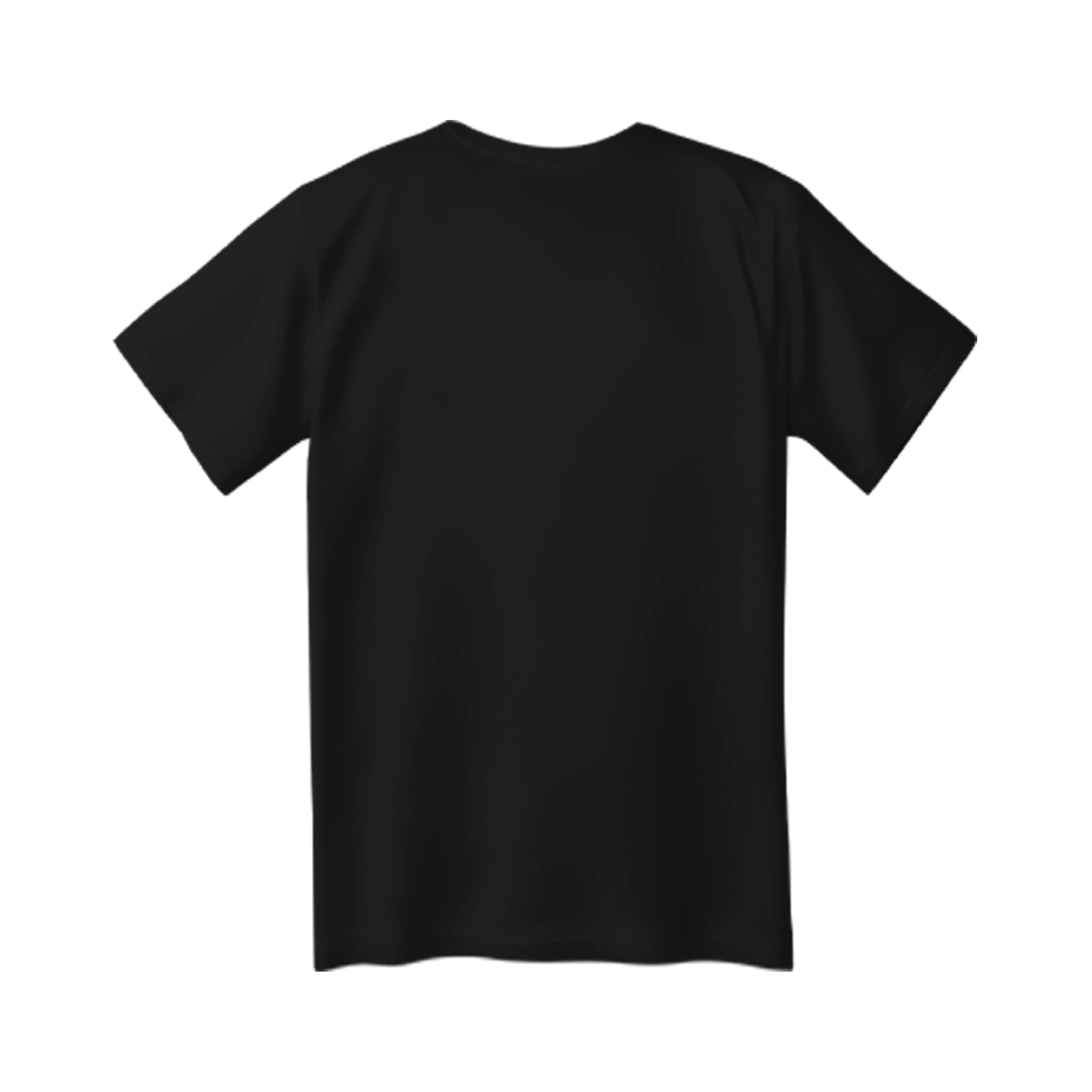 Christmas Round Neck T-shirt - Black